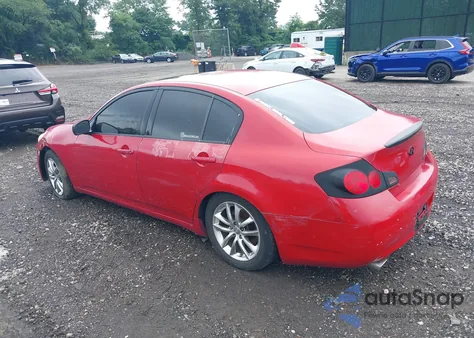 2007 Infiniti G35 Journey from USA, damaged, VIN JNKBV61E77M710618